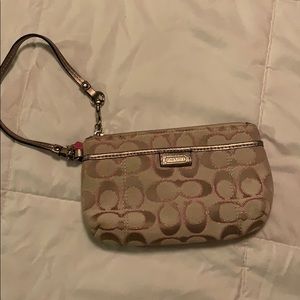 Coach wristlet